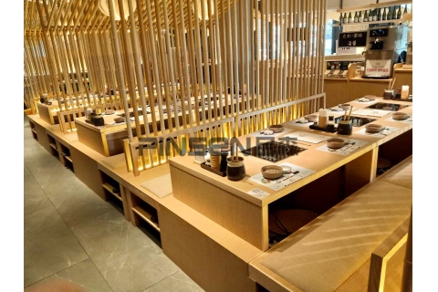 日式烤肉店應(yīng)該如何選擇合適的日式烤肉桌？在裝飾設(shè)計(jì)中應(yīng)注意什么？