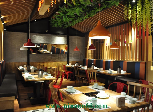 魚(yú)樂(lè)飛火鍋店桌椅卡座